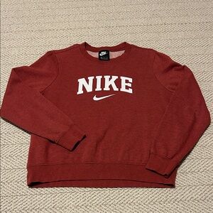 Nike Crewneck sweatshirt in Red